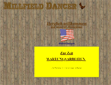 Tablet Screenshot of millfield-dancer.de